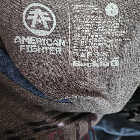 "BUCKLE" AMERICAN FIGHTER Training Division Short Sleeve Tee Size SP - Picture 9 of 9